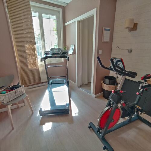 tapis de course et vélos