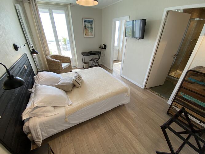 Chambre 1 avec vue mer
